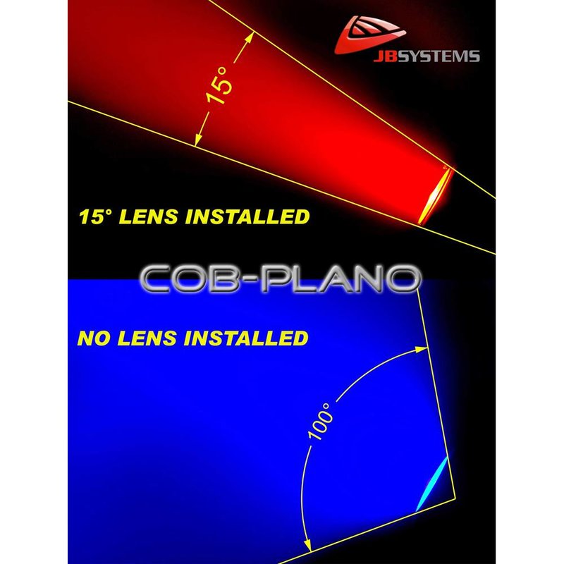 COB-PLANO 36W platte COB LED-spot