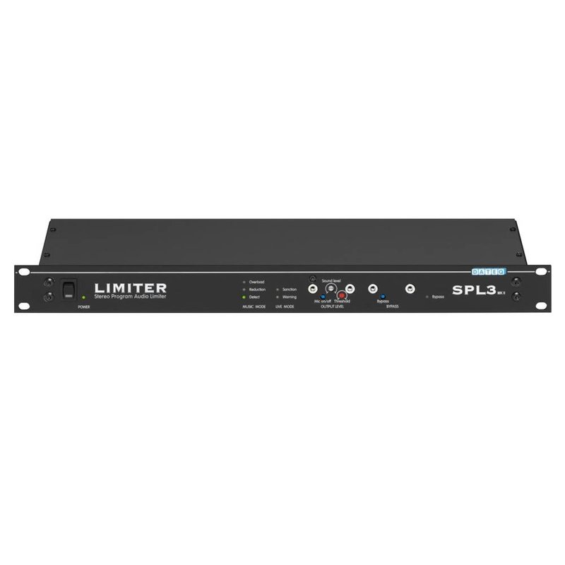 Dateq SPL3 geluidsdruk limiter met meetmicrofoon SPL3 geluidsdruk limiter met meetmicrofoon