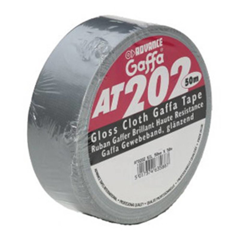 Advance Tapes AT202 gaffa tape 50mm 50m grijs AT202 gaffa tape 50mm 50m grijs