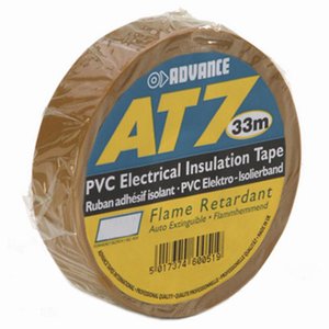 Advance Tapes AT7 PVC tape 19mm 33m bruin Advance Tapes AT7 PVC tape 19mm 33m bruin