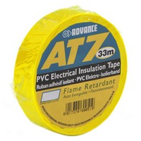 Advance Tapes AT7 PVC tape 19mm 33m geel AT7 PVC tape 19mm 33m geel