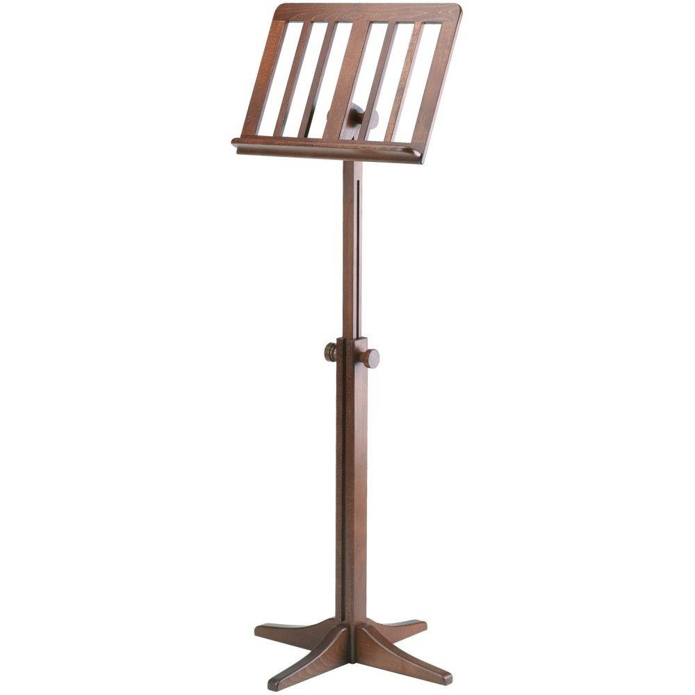 K&M 116/1 Houten muzieklessenaar notenhout afbeelding