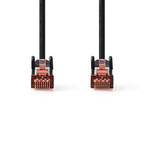 Nedis CAT6 S/FTP Netwerkkabel RJ45 3 m zwart Nedis CAT6 S/FTP Netwerkkabel RJ45 3 m zwart