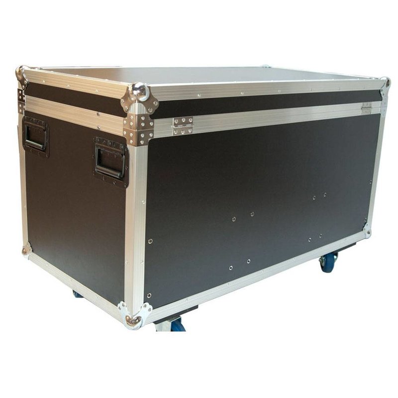 Professionele kabel flightcase met vakverdeling
