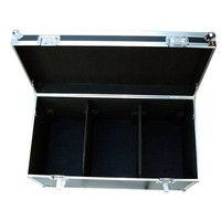 Professionele kabel flightcase met vakverdeling