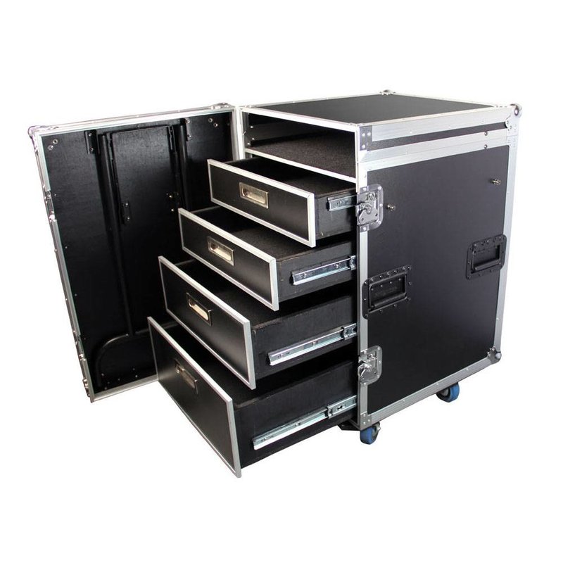 DC-4 Laden flightcase met werkblad