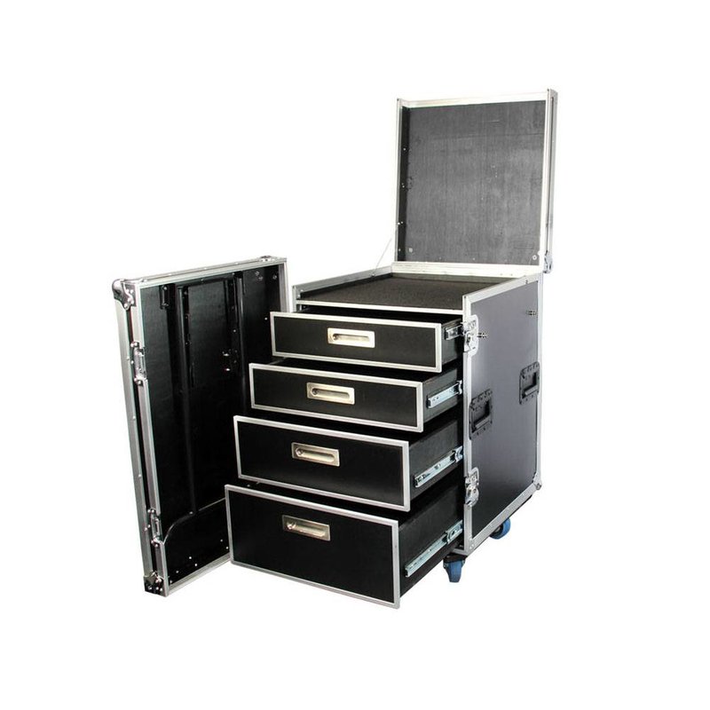 DC-4 Laden flightcase met werkblad