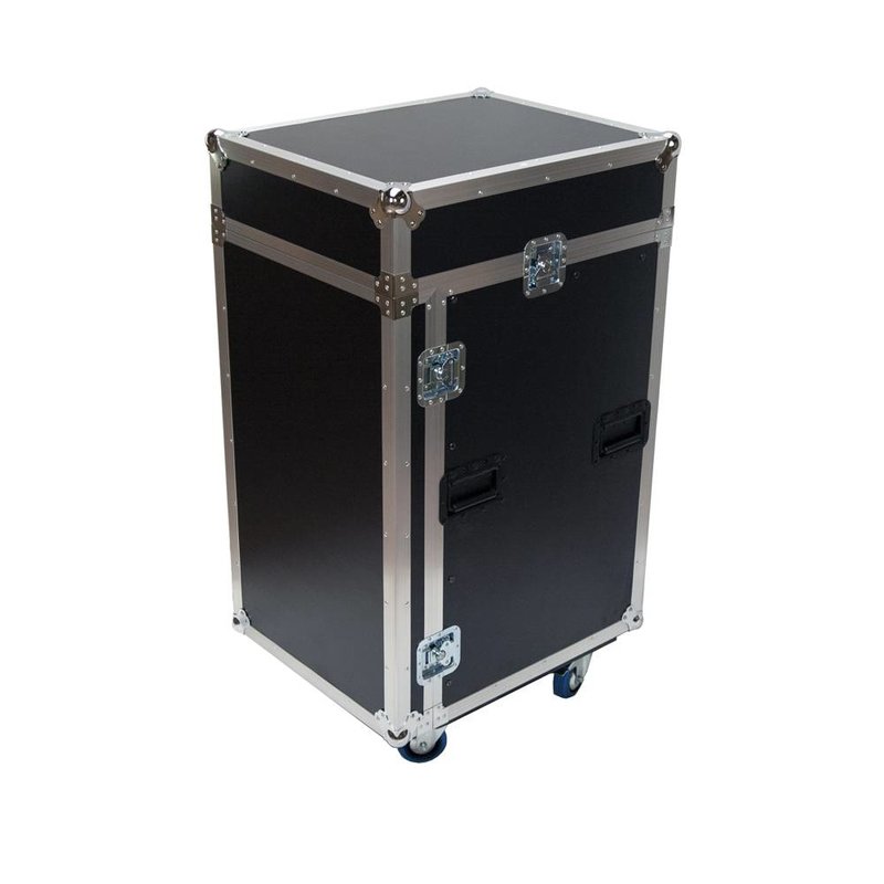 Slant 12-16 flightcase 12 HE/16 HE