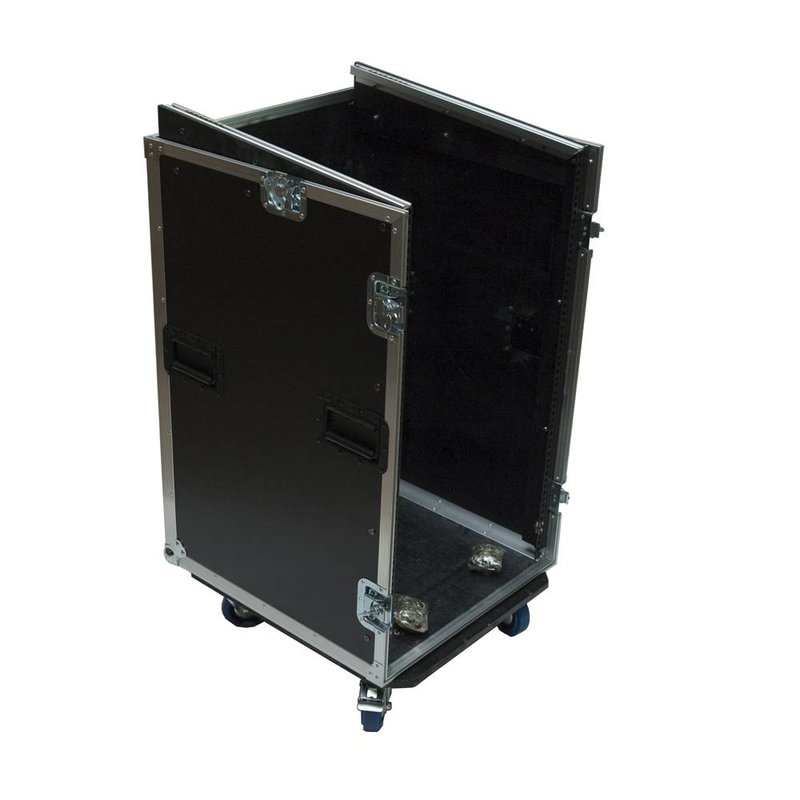 Slant 12-16 flightcase 12 HE/16 HE
