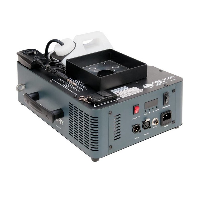 Fog Fury Jett verticale rookmachine met LED's