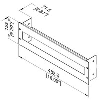 R2299/3UK-KIT met DIN rail