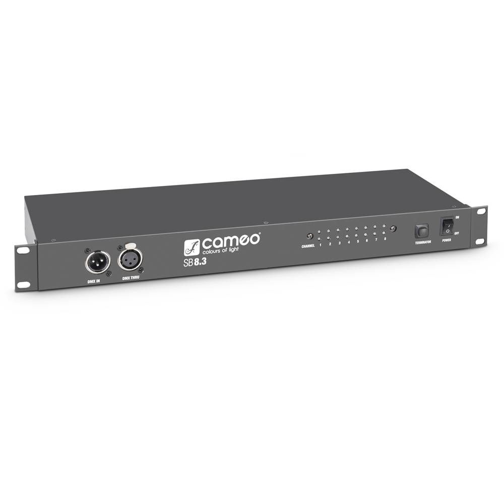 Cameo CLSB83 8-voudige DMX Splitter 3-polig