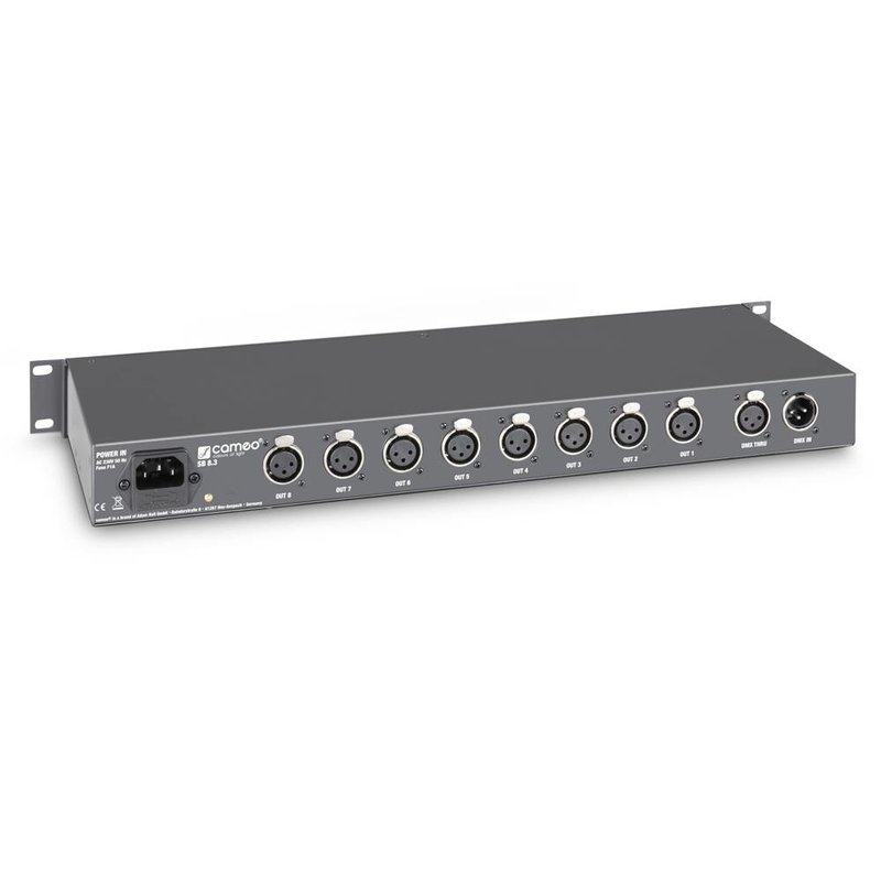 CLSB83 8-voudige DMX Splitter 3-polig