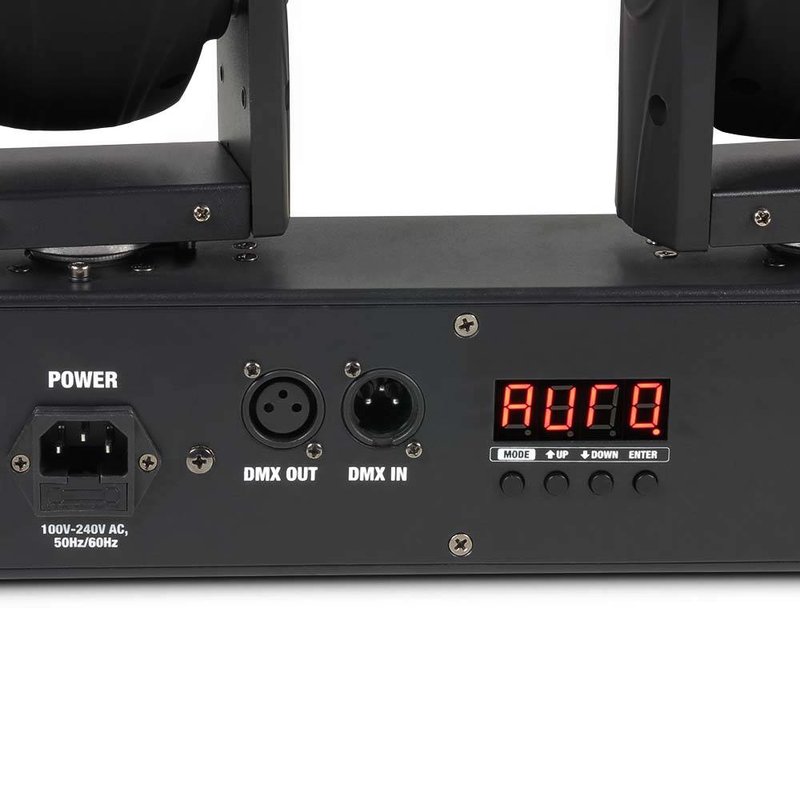 Hydrabeam 400RGBW 4 RGBW moving-heads op bar