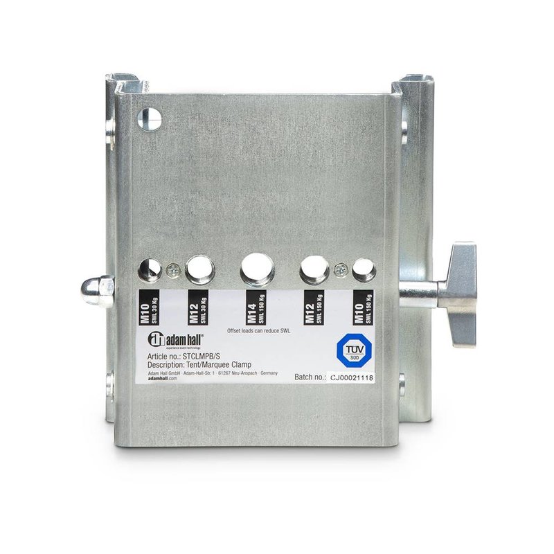Tent clamp S zilver