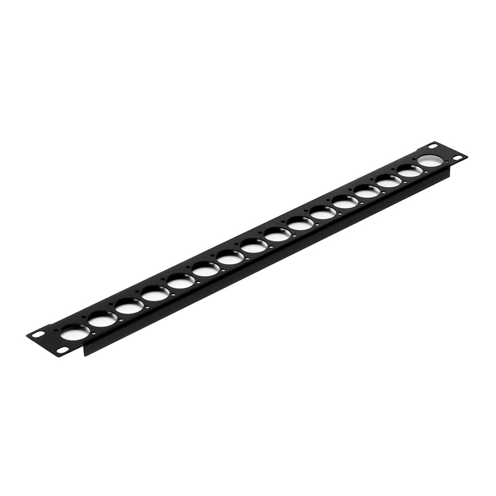 Penn Elcom R1269/1UK/16 Rackpaneel 16x D-hole 1 HE afbeelding