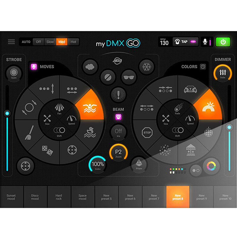 MyDMX GO DMX interface met software