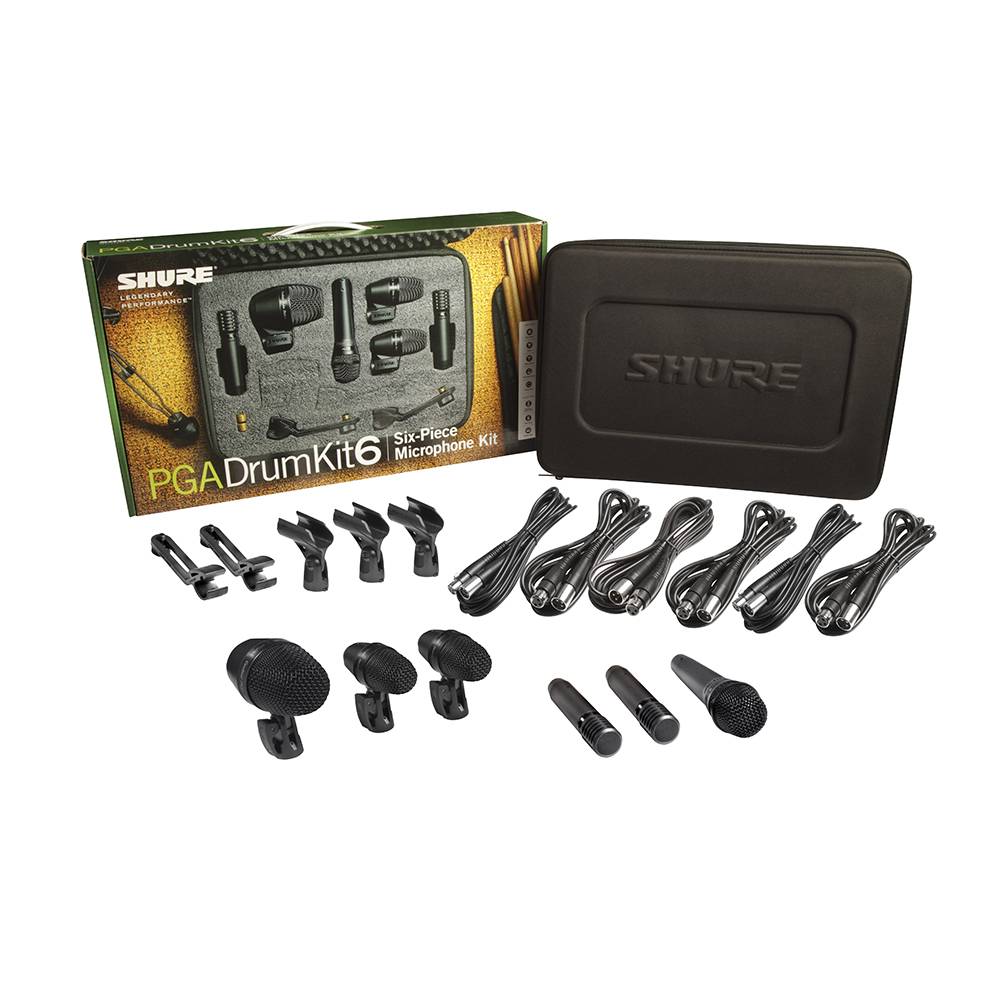 Shure PGADRUMKIT6 drummicrofoonset