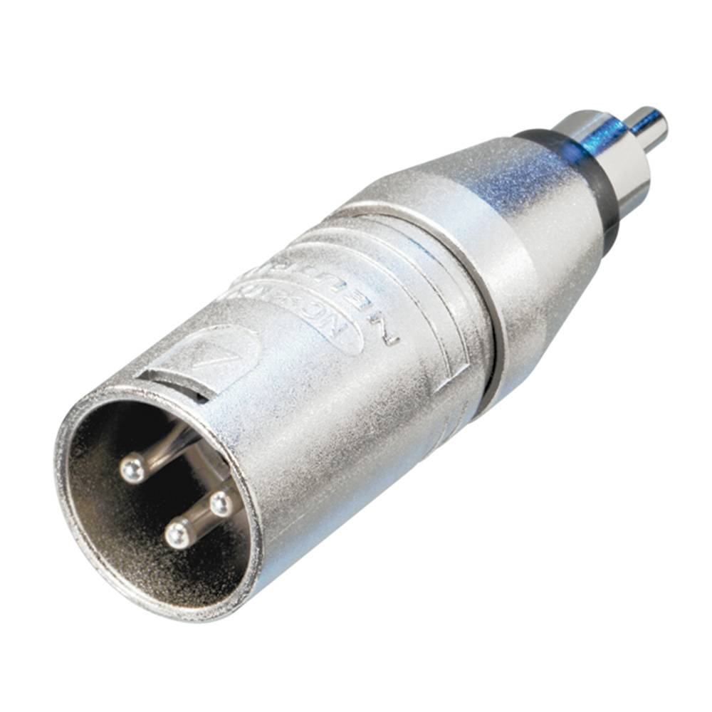Neutrik NA2MPMM XLR male naar RCA male adapter afbeelding
