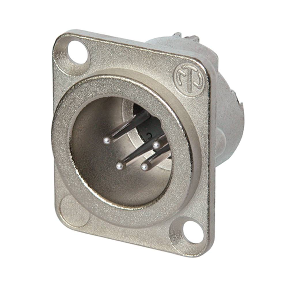 Neutrik NC4MD-LX Male XLR chassisdeel 4p afbeelding