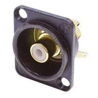 Neutrik NF2DB9 RCA chassisdeel wit NF2DB9 RCA chassisdeel wit
