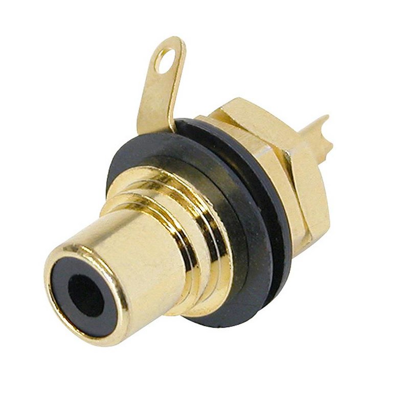 NYS367-0 RCA chassisdeel zwart