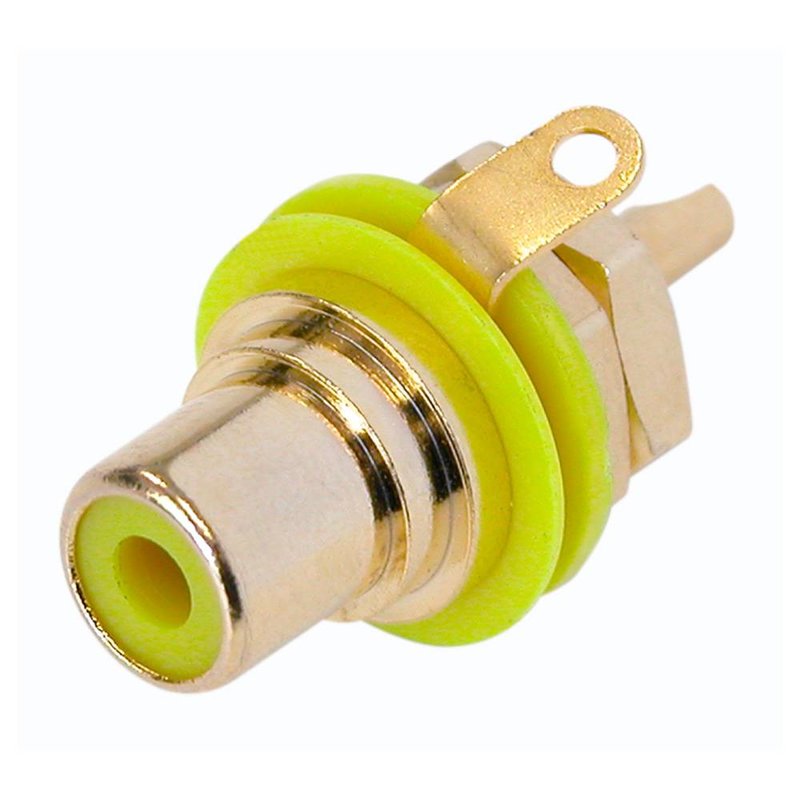 NYS367-4 RCA chassisdeel geel