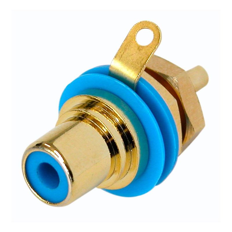 NYS367-6 RCA chassisdeel blauw