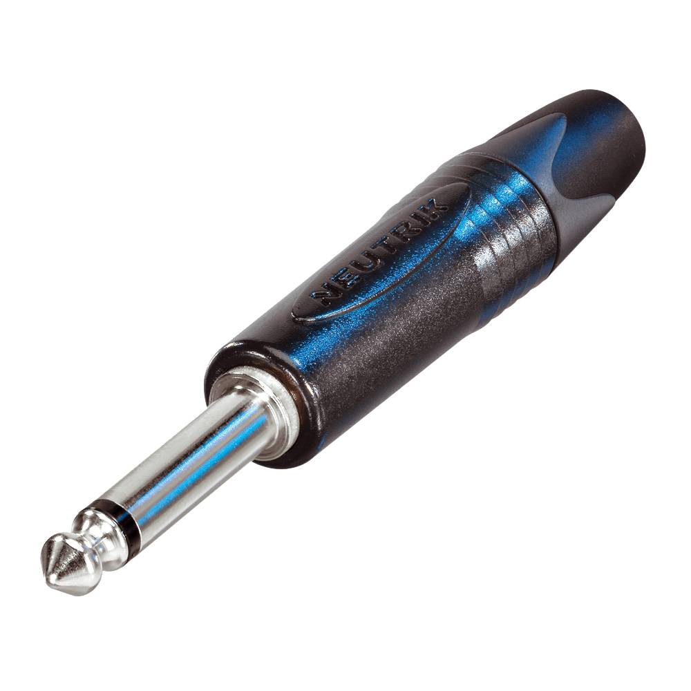 Neutrik NP2X-BAG Mono jack kabeldeel zwart afbeelding