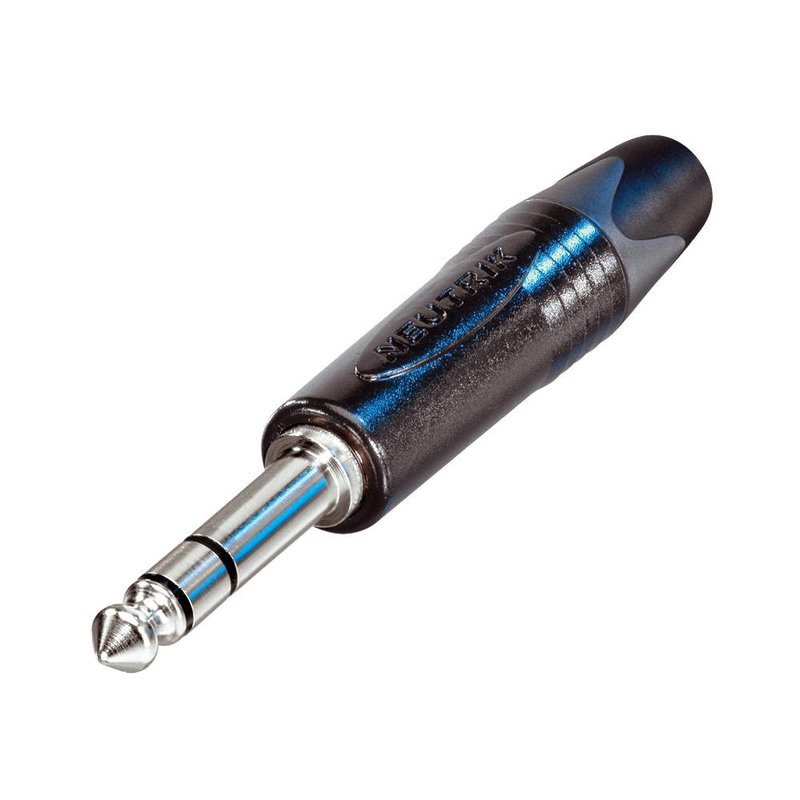 Neutrik NP3X-BAG Stereo jack kabeldeel zwart NP3X-BAG Stereo jack kabeldeel zwart