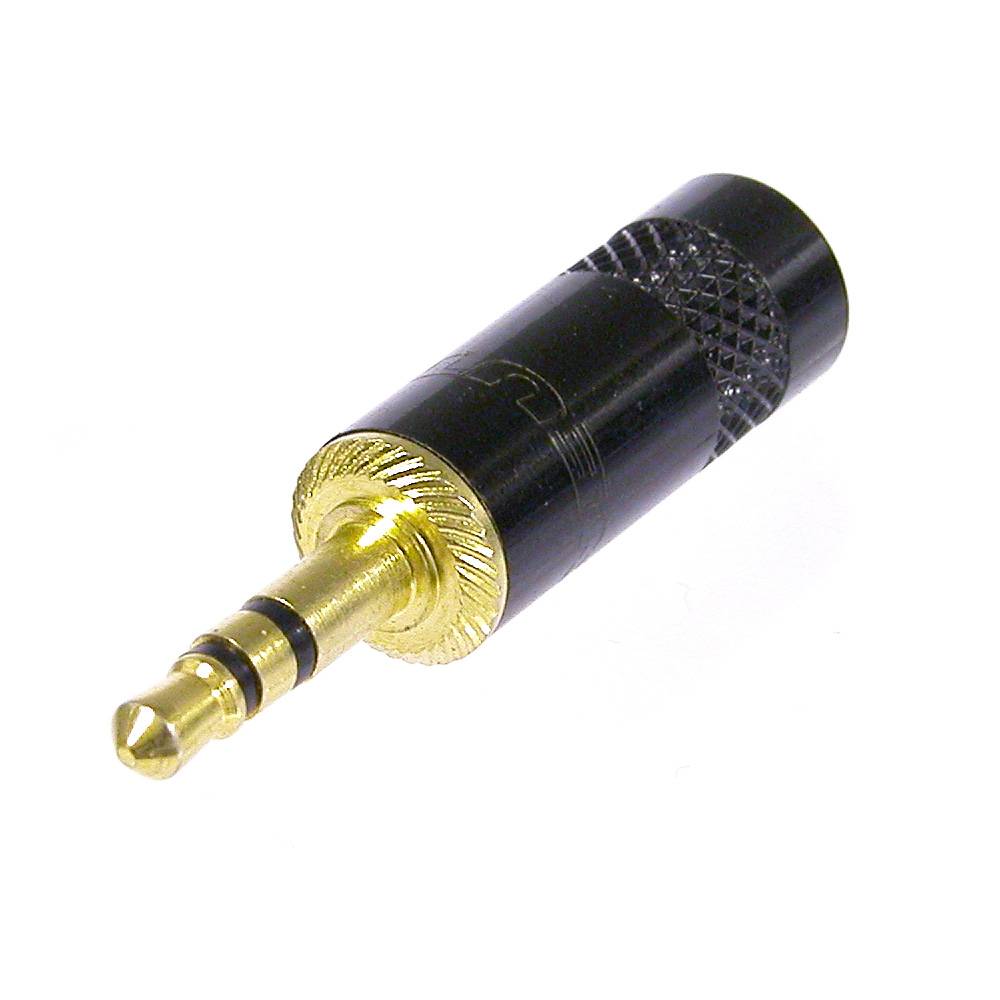 Rean NYS231BG Stereo mini-jack kabeldeel zwart afbeelding