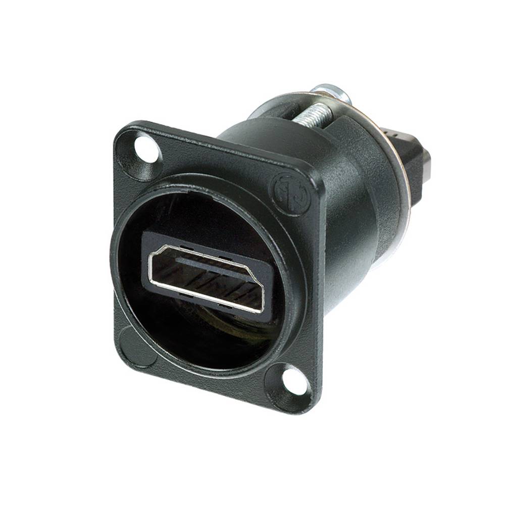 Neutrik NAHDMI-W-B HDMI doorvoer chassisdeel zwart afbeelding