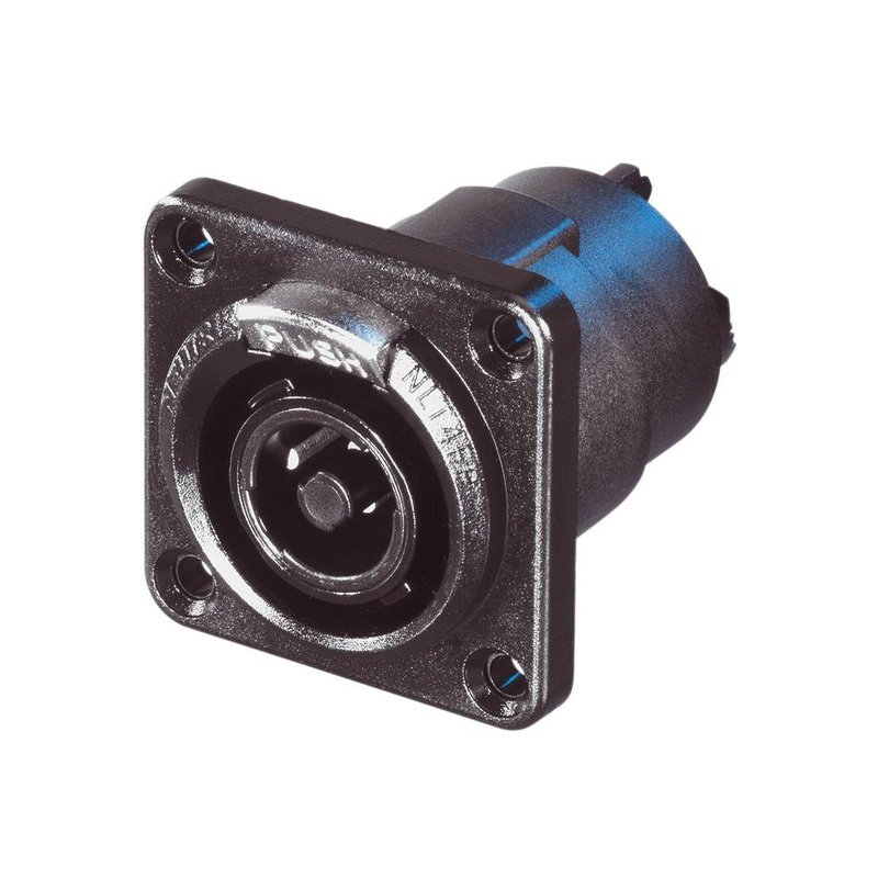 Neutrik NLT4FP-BAG 4-polig speakon female chassisdeel NLT4FP-BAG 4-polig speakon female chassisdeel