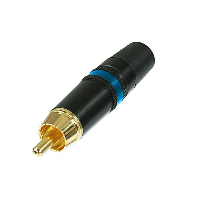 Rean NYS373-6 RCA kabeldeel blauw afbeelding