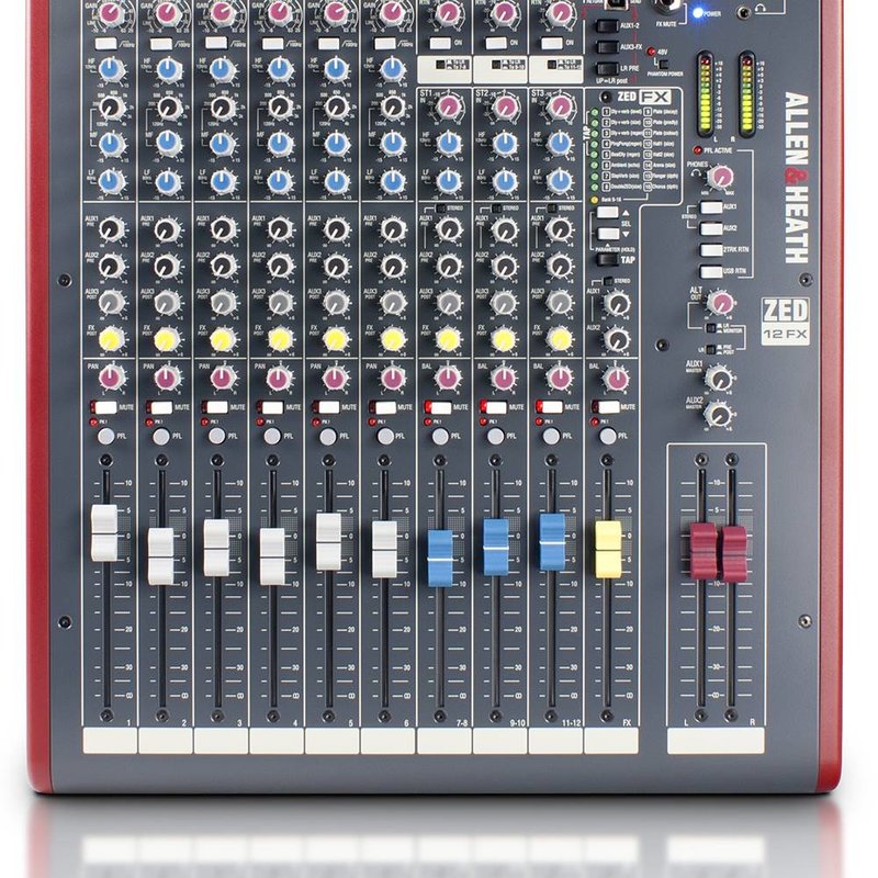 ZED-12FX PA mixer met effecten