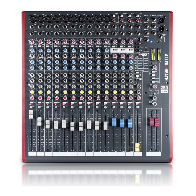 ZED-16FX PA mixer met effecten