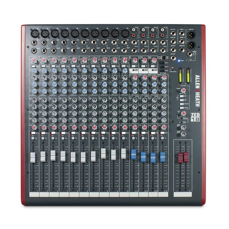 Allen & Heath ZED-18 PA mixer ZED-18 PA mixer