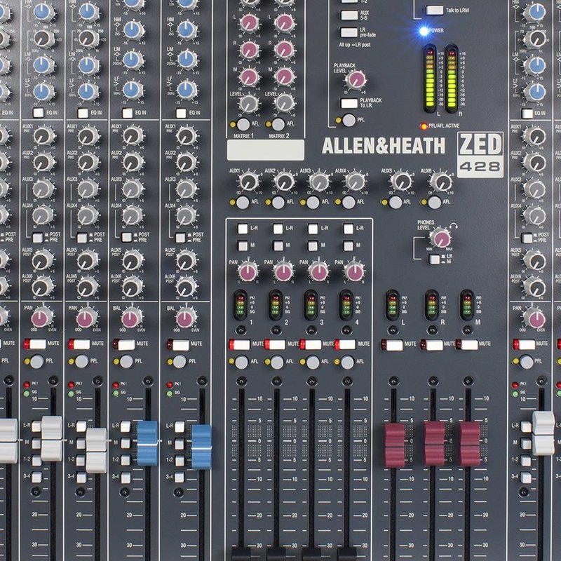 ZED-428 PA mixer
