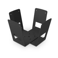 Apart MASKCW-BL W-beugel zwart voor MASK4C(T)-BL en MASK6C(T)-BL MASKCW-BL W-beugel zwart voor MASK4C(T)-BL en MASK6C(T)-BL