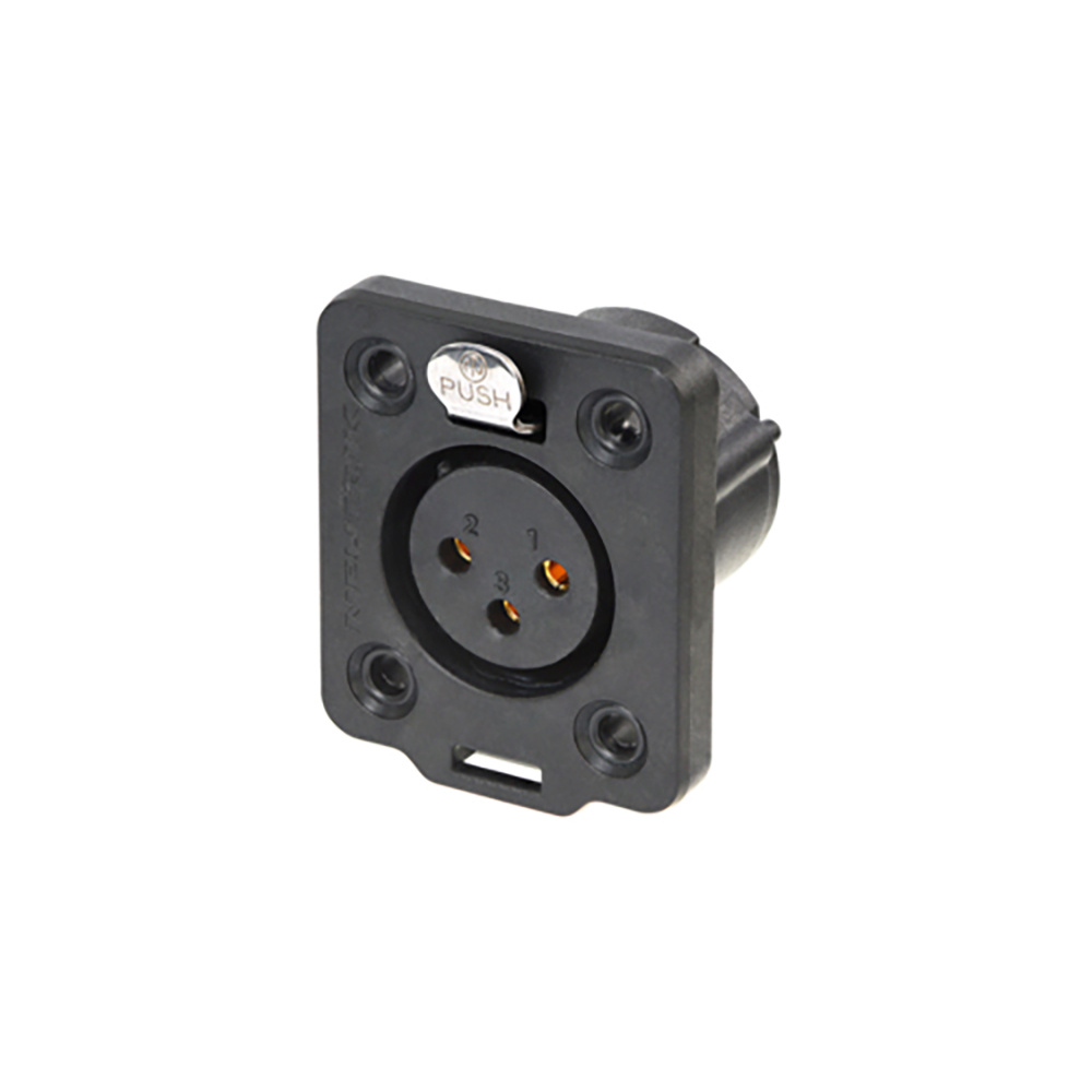 Neutrik NC3FDX-TOP female XLR chassisdeel 3p afbeelding