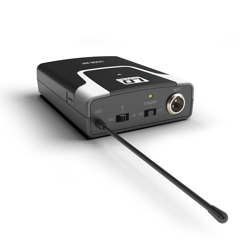 LD Systems U306 BPW Draadloze instrumentset met clip-on microfoon U306 BPW Draadloze instrumentset met clip-on microfoon