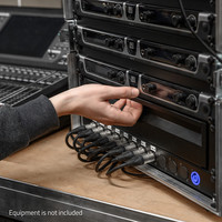 ERGO 19 inch racklade staal 2 HE 360mm diep