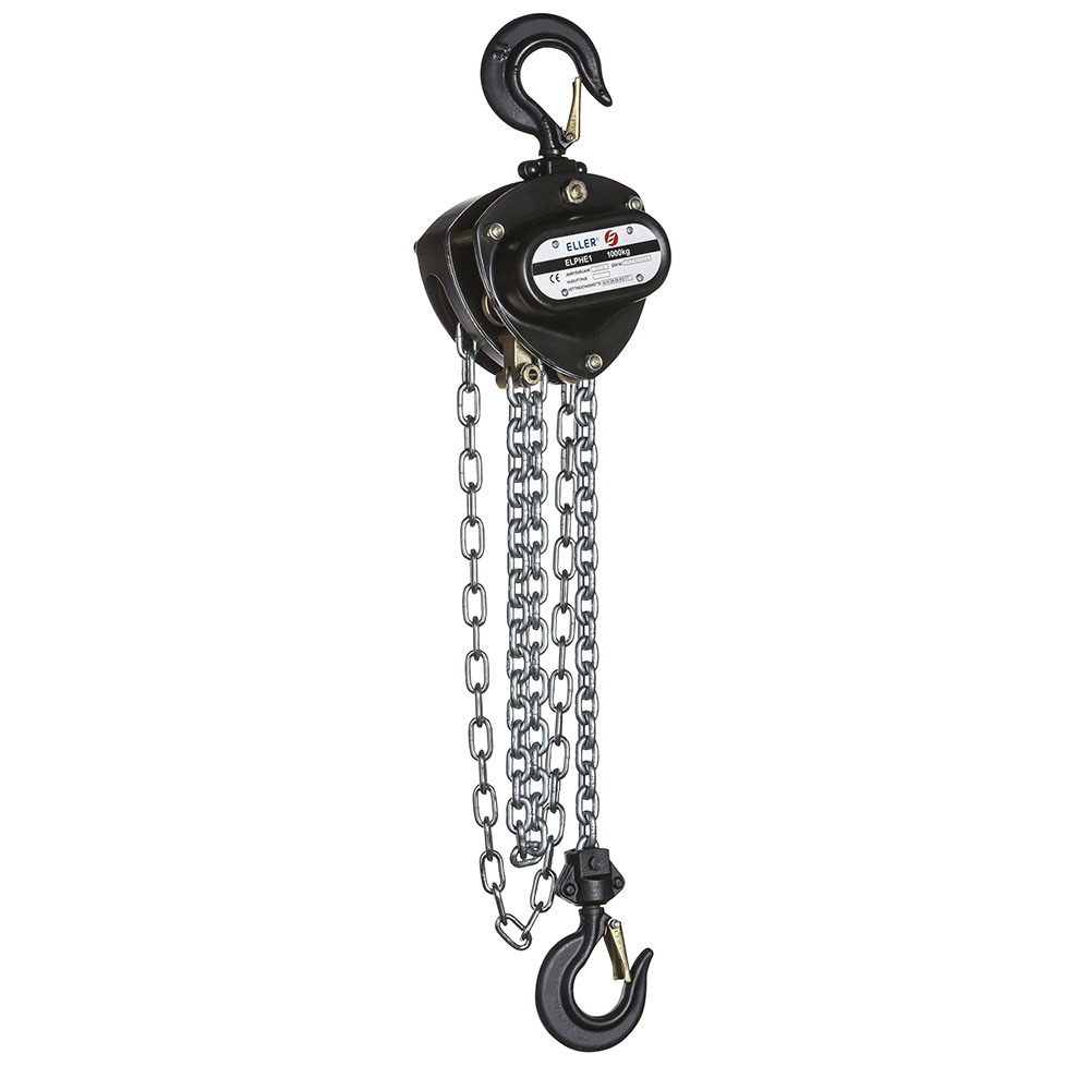 Showtec Handtakel 1000kg 8m VBG-8 economy afbeelding
