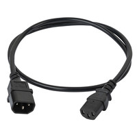 Showtec Euro verlengkabel 5m Euro verlengkabel 5m