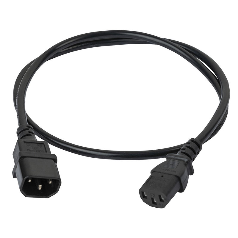 Showtec Euro verlengkabel 1m Euro verlengkabel 1m