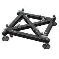 Stabilizer base met wielen voor truss