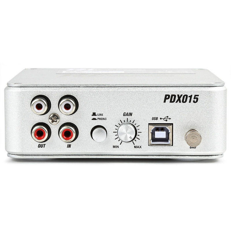 PDX015 USB Phono voorversterker met software