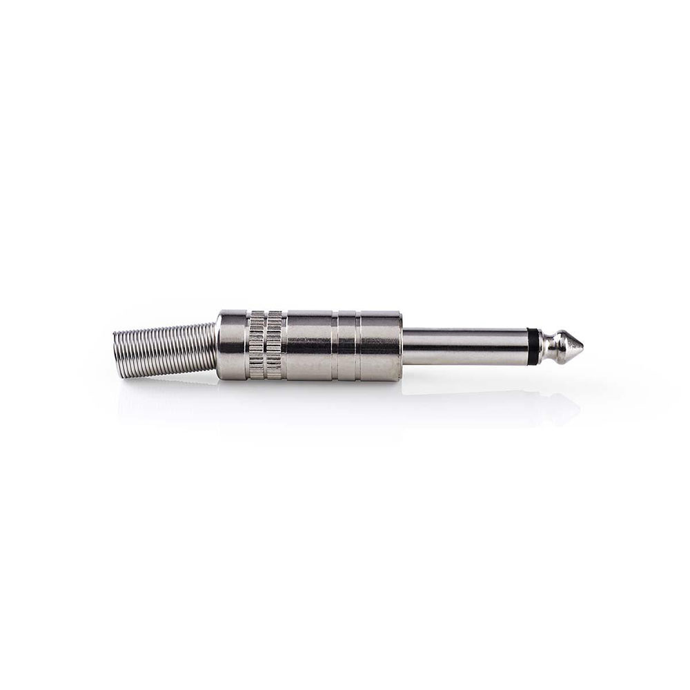 Nedis Plug 6,35 mm monojack met trekontlasting afbeelding