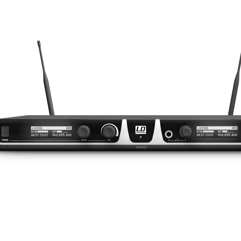 LD Systems U506 HHD2 Dubbel draadloos microfoonsysteem U506 HHD2 Dubbel draadloos microfoonsysteem