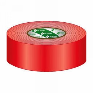 Nichiban Gaffa tape rol 50mm 25m rood